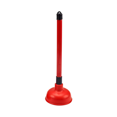 FamilyMaid Toilet Plunger Red 12/5.5"