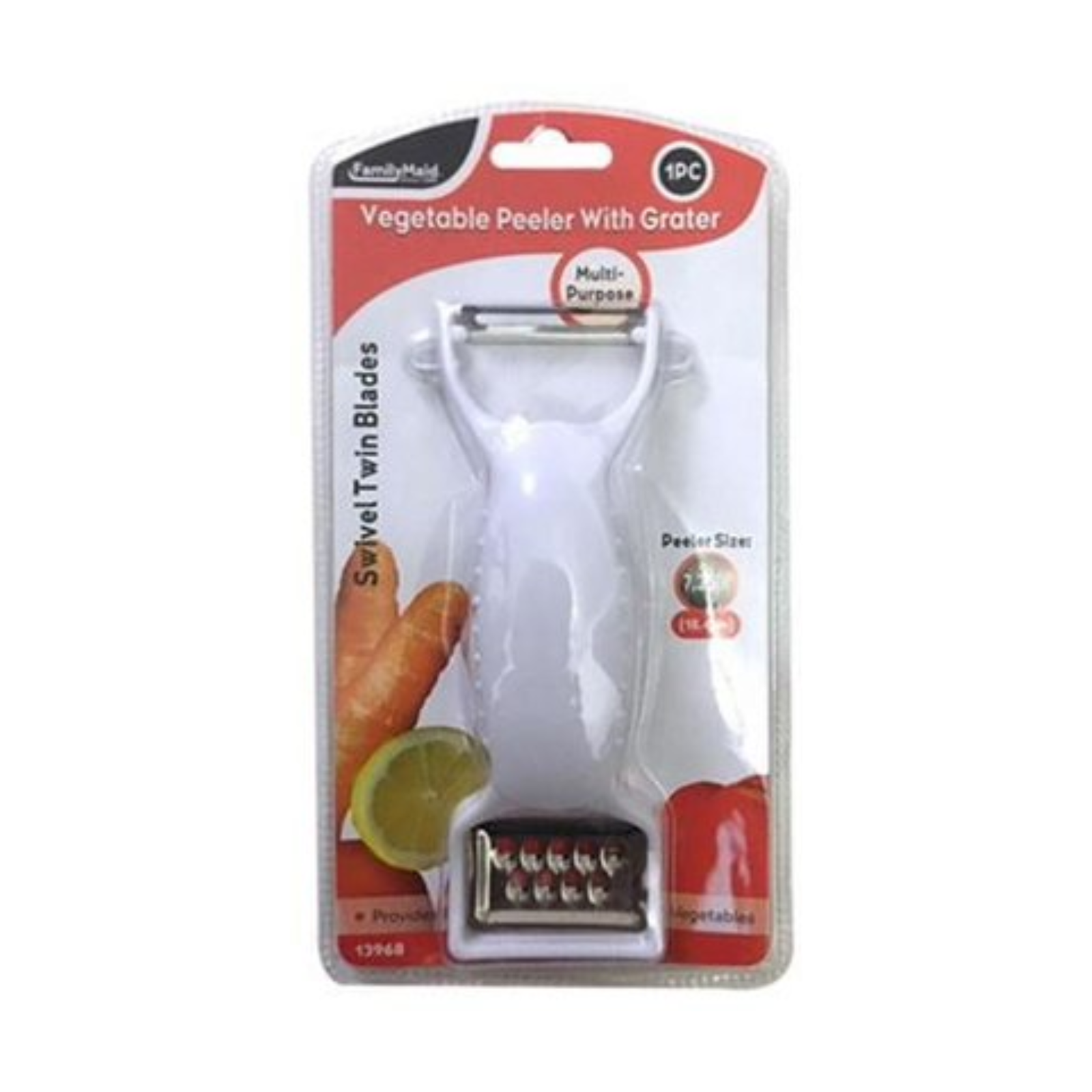 FamilyMaid Vegetable Peeler & Grater 12/1ct