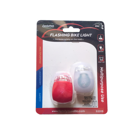 FamilyMaid Bike Light 12/2ct