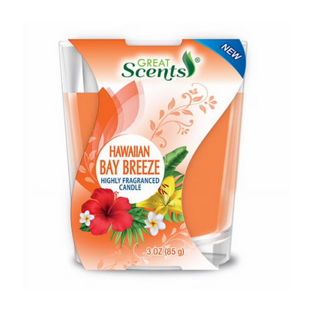 Great Scents Candle Hawaiian 12/3oz