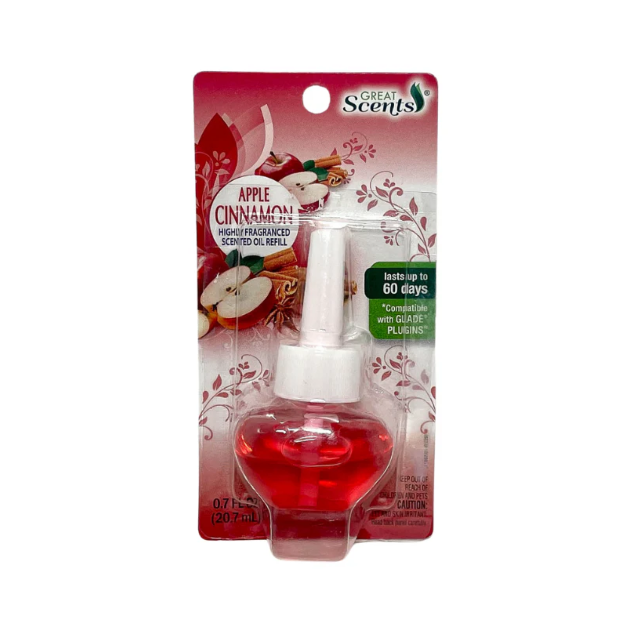 Great Scents Plug In Apple Cinnamon 12/1ct