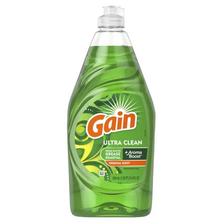 Gain Dish Liquid Original 10/21.6oz