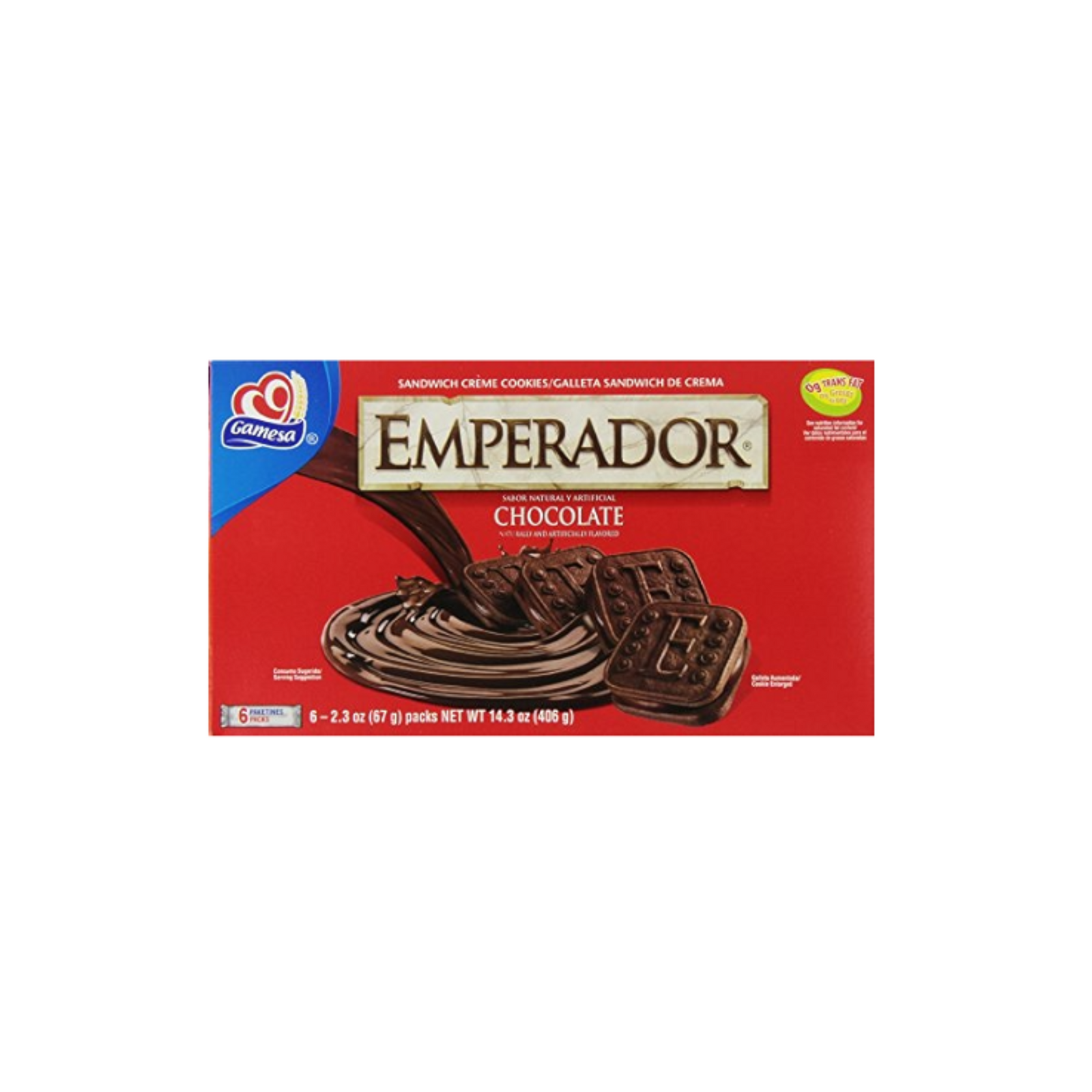 Gamesa Emperador Chocolate 12/14.3oz