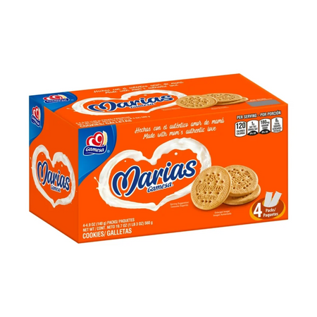 Gamesa Marias Cookies 12/4ct/4oz