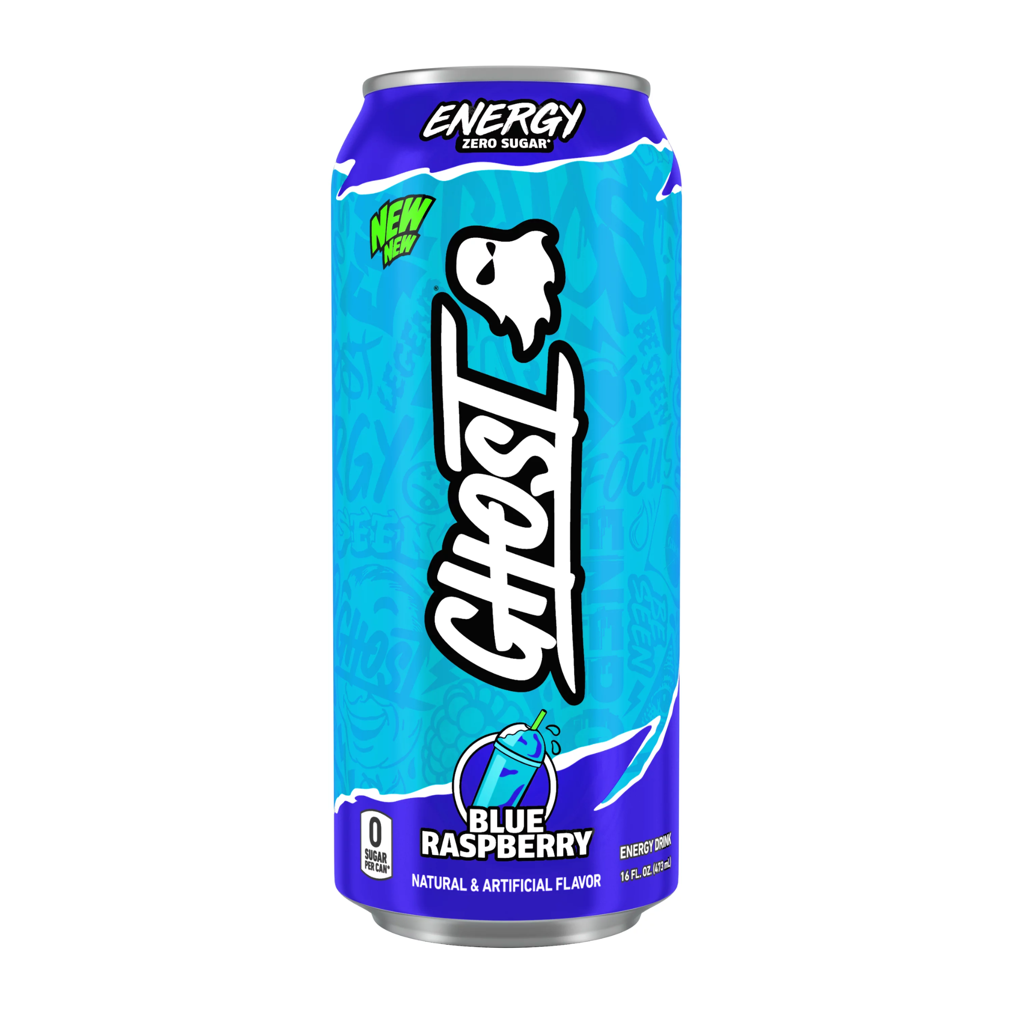 Ghost Blue Raspberry Energy Drink 12/16oz +0.60CRV