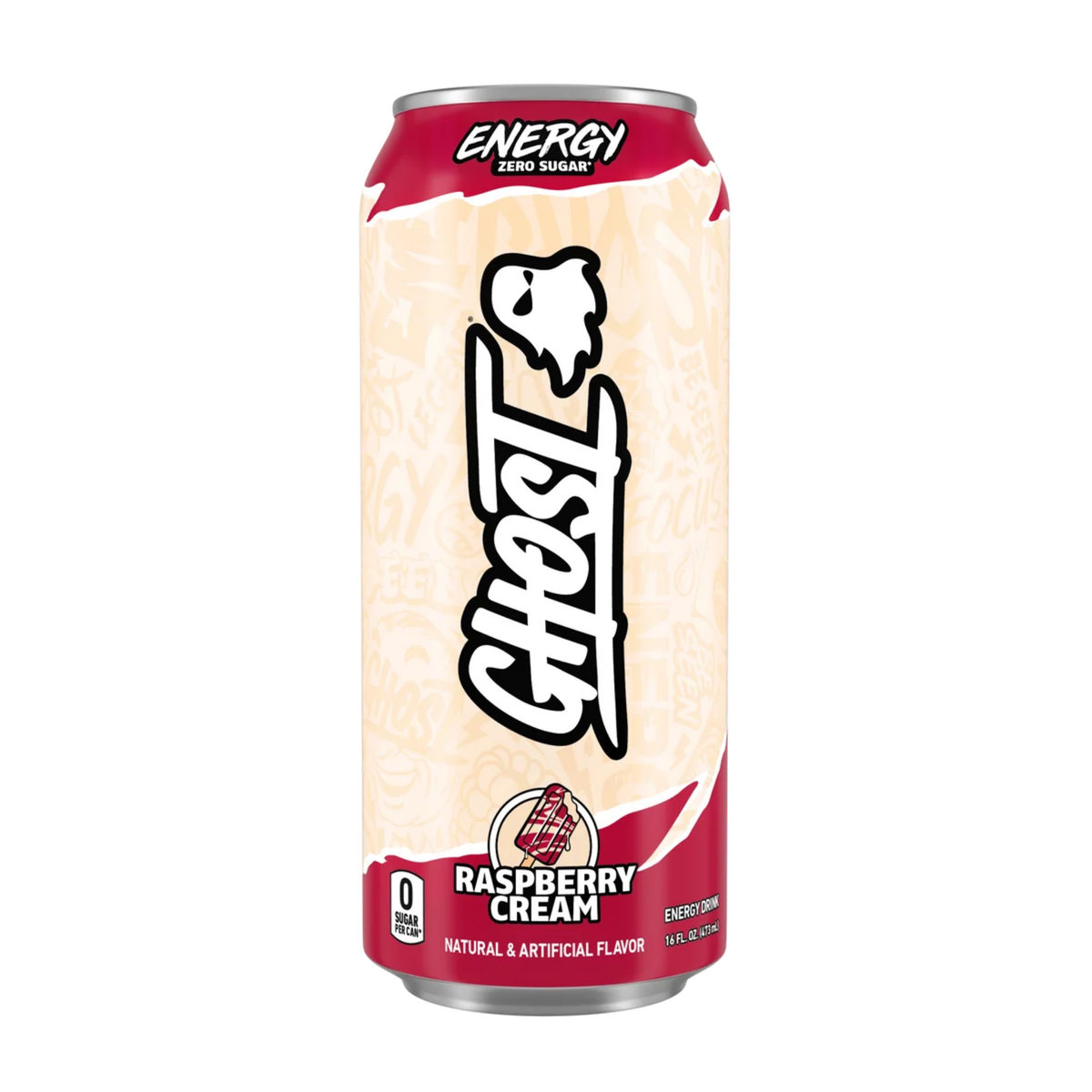 Ghost Raspberry Cream Energy Drink 12/16oz +0.60CRV