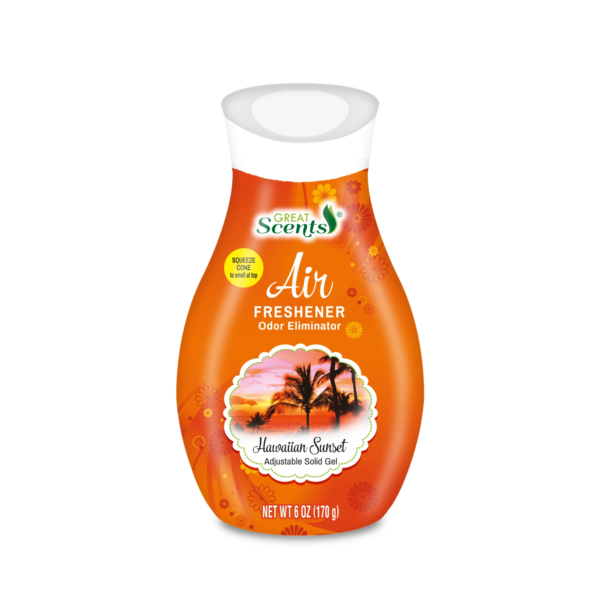 Great Scents Freshener Solid Hawaiian 12/6oz