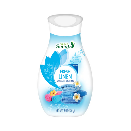 Great Scents Freshener Solid Fresh Linen 12/6oz