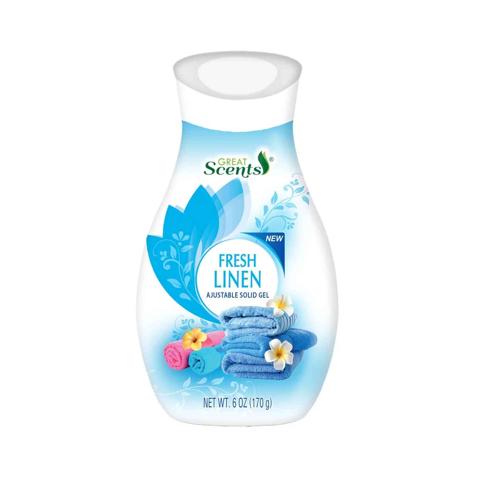 Great Scents Freshener Solid Fresh Linen 12/6oz