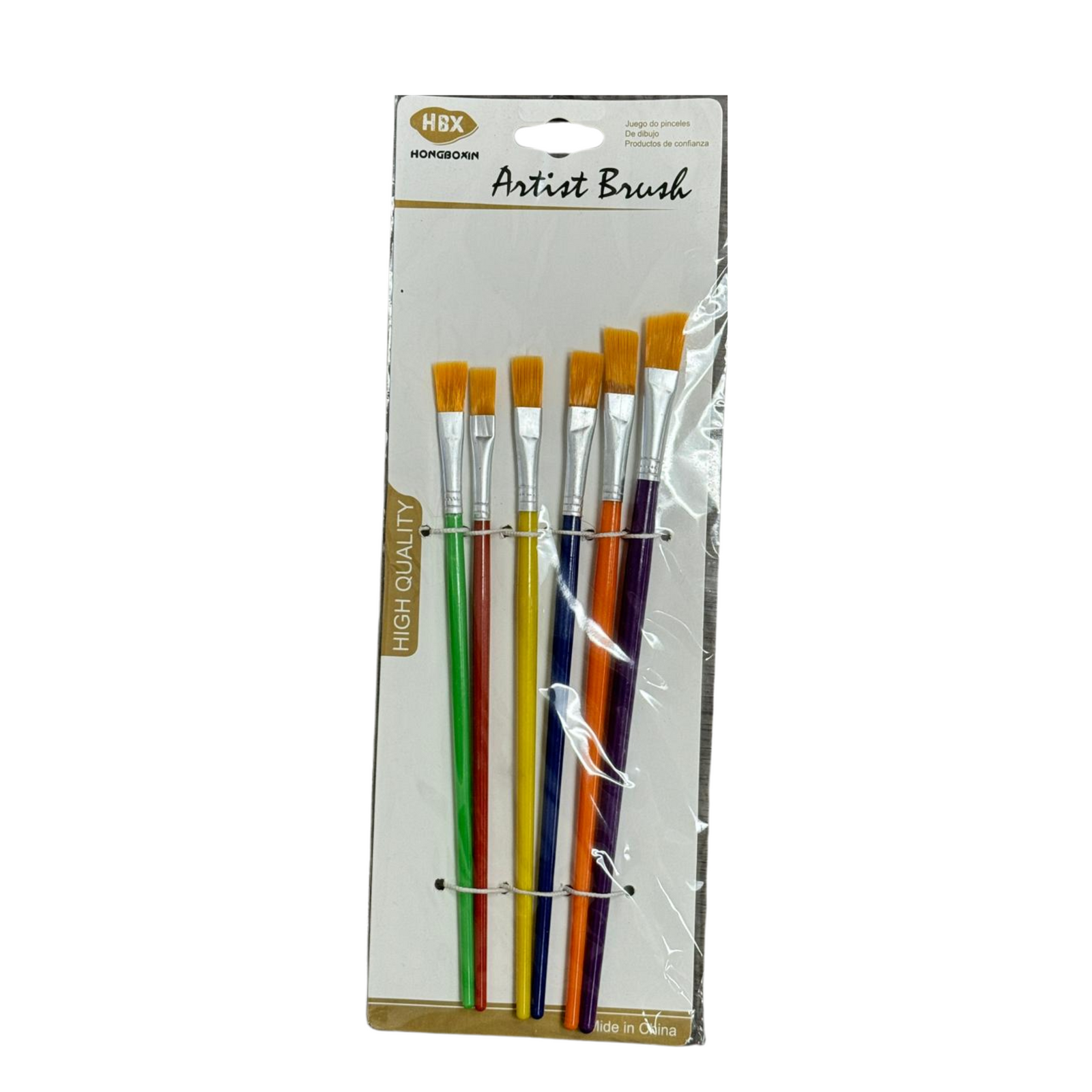 HBX Artist Brush 12/6ct