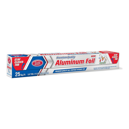 Home Select Aluminum Foil 24/25sq