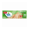 Home Select Snack Bags Zipper 24/40ct