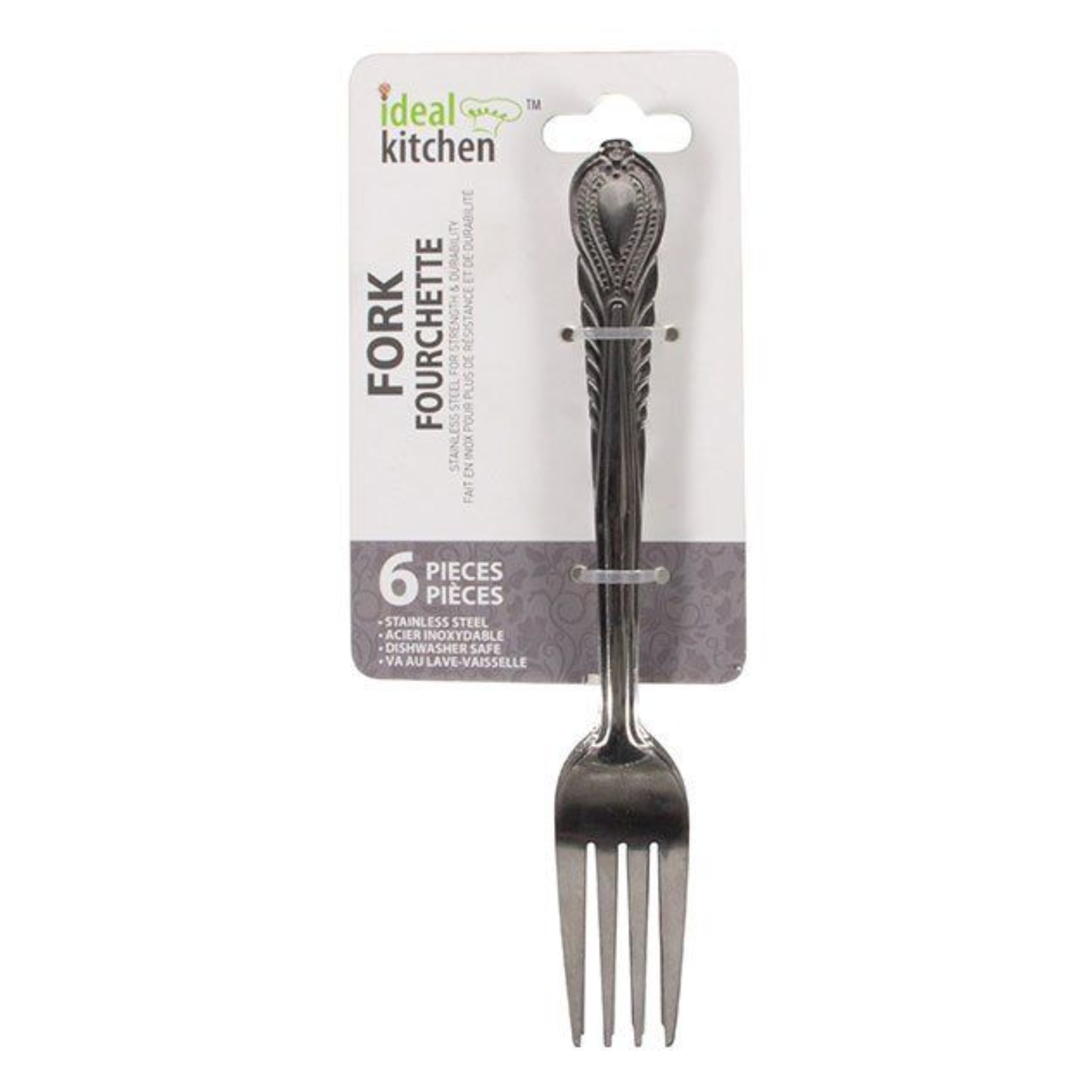 Ideal Kitchen Steel Fork 6/1ct