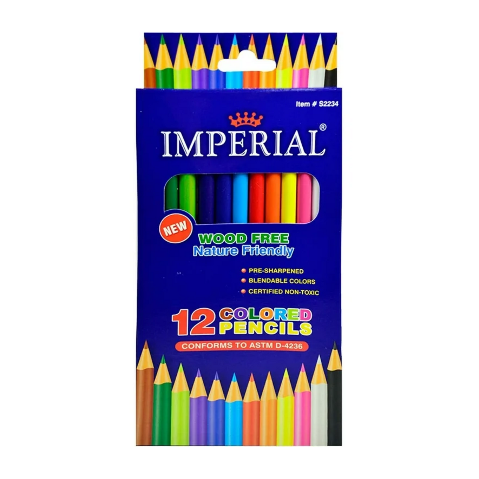 Imperial Colored Pencils 12/12ct