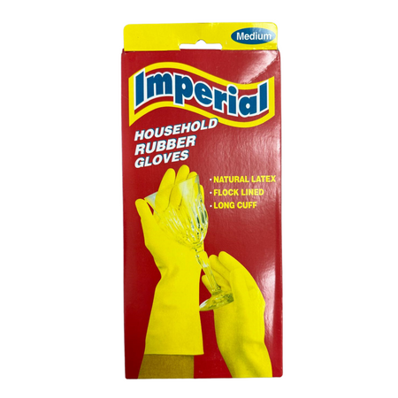 Imperial Latex Gloves M 12/1ct