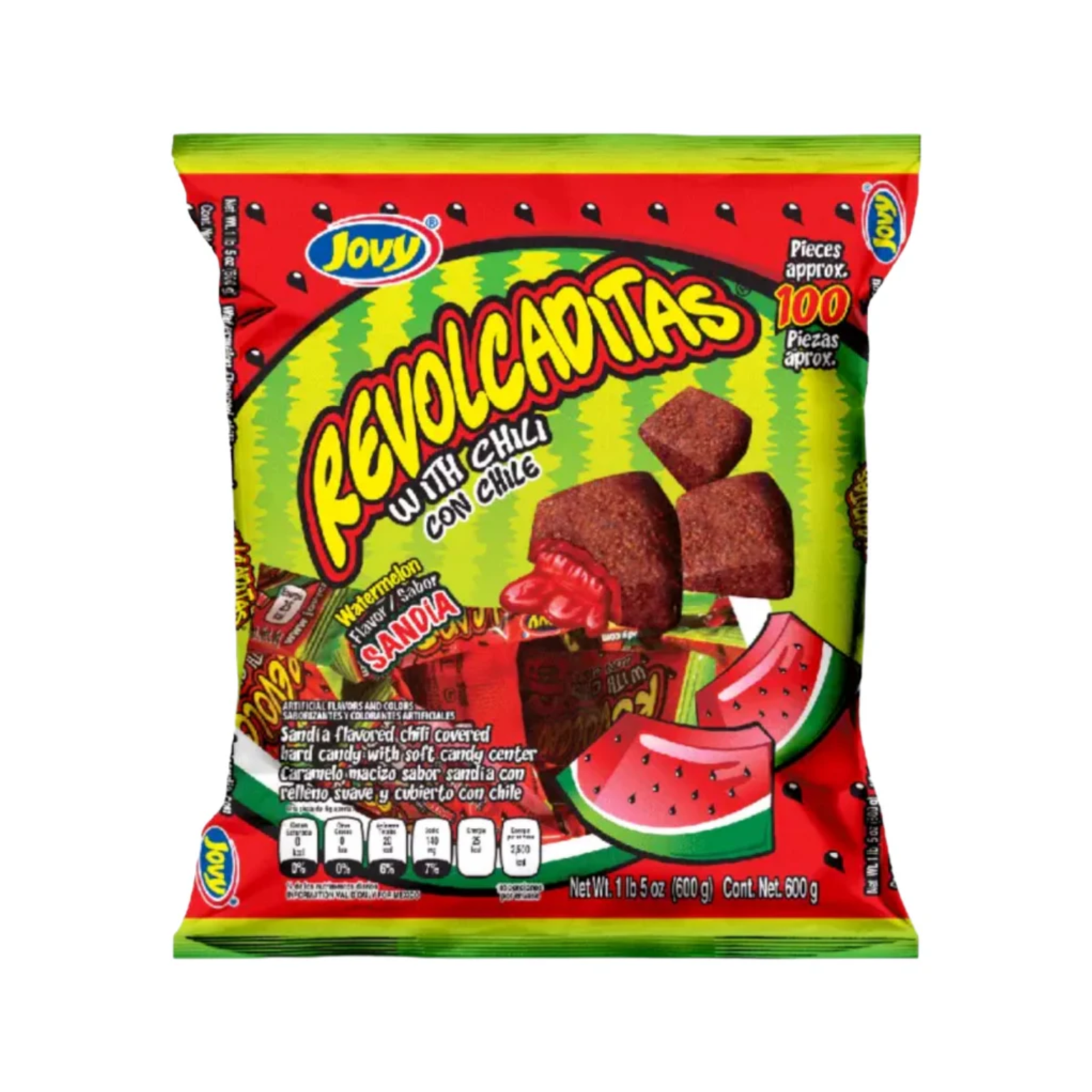 Jovy Revolcaditas Sandia 100ct