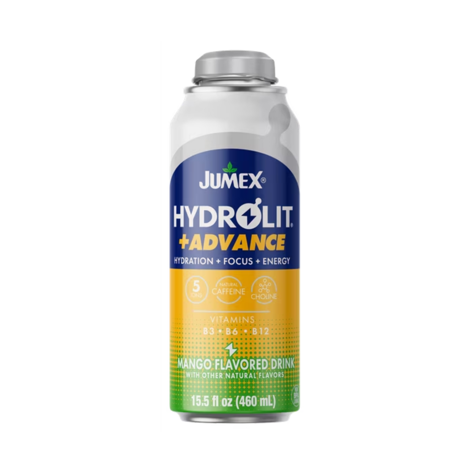 Jumex Hydrolit Energy Mango 12/15.5oz +0.60CRV