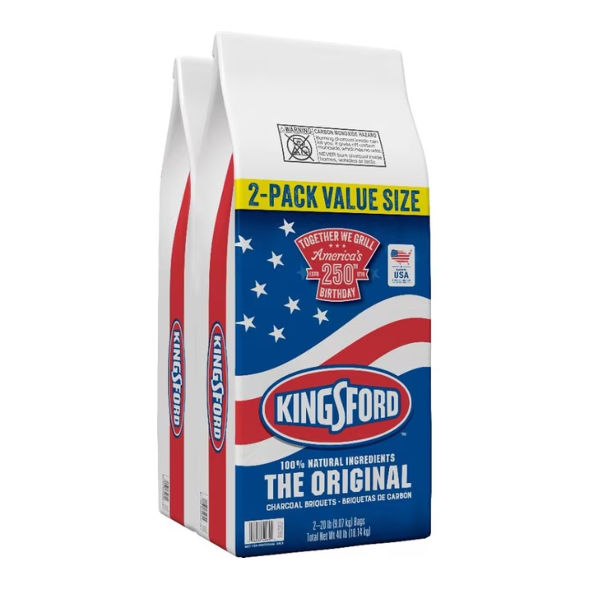 Kingsford Charcoal Orig Value Pack 2/20Lb
