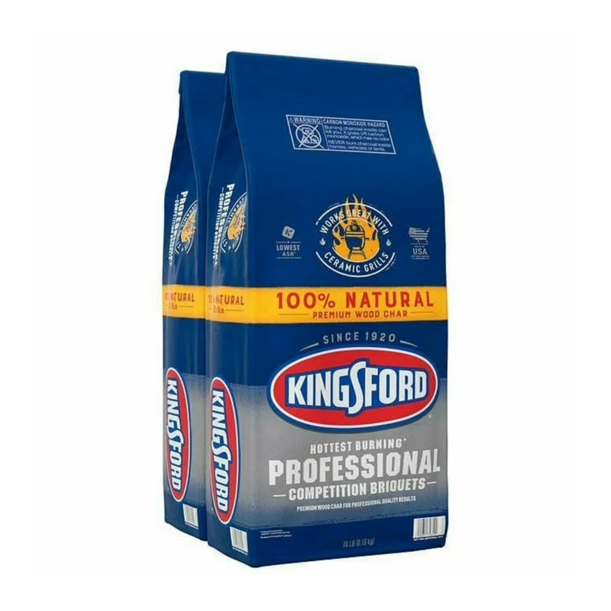 Kingsford Professional Briquets Value Pack 2/18Lb