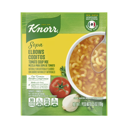 Knorr Sopa Elbows Coditos 12/3.5oz