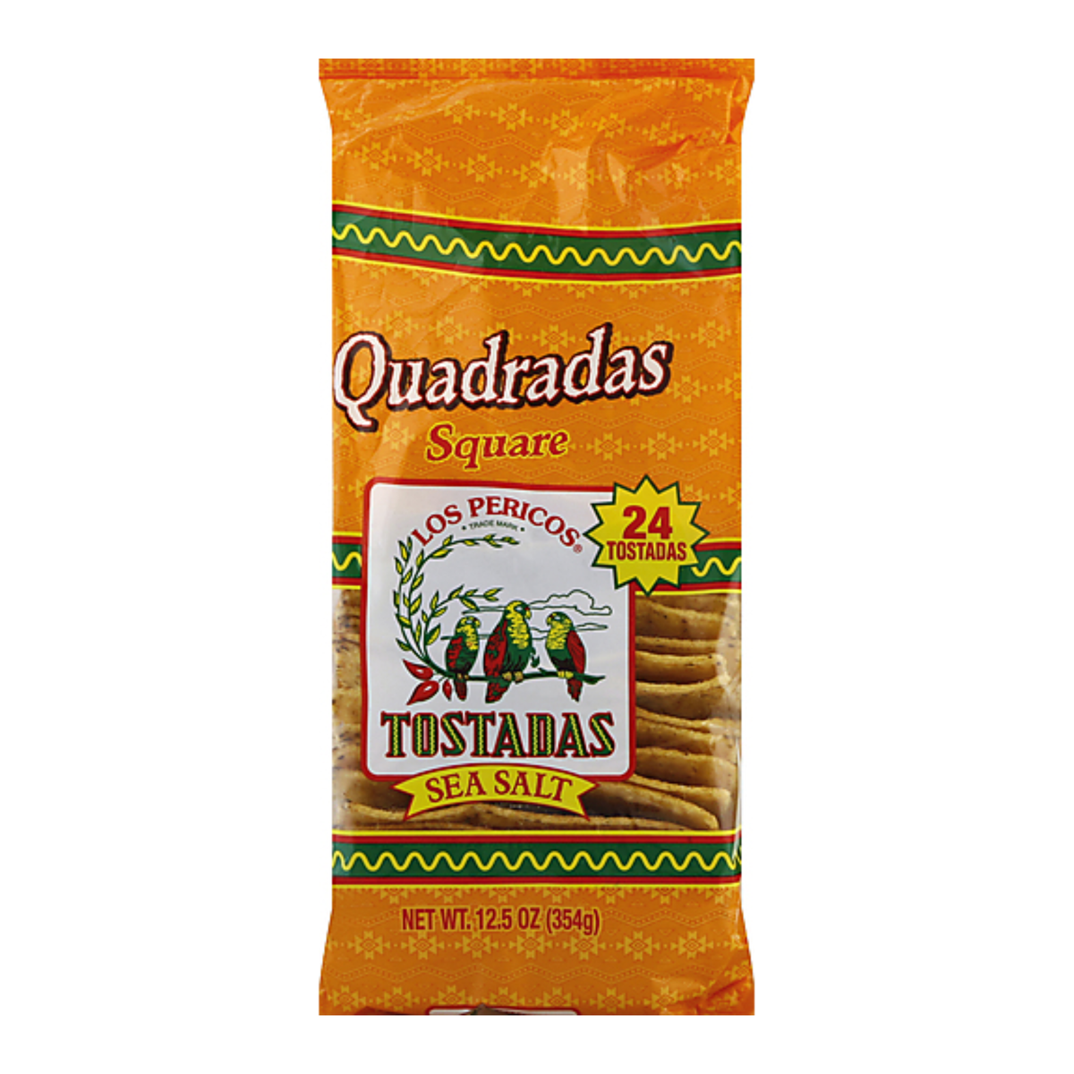 Los Pericos Tostadas Quadradas 12/12.5oz