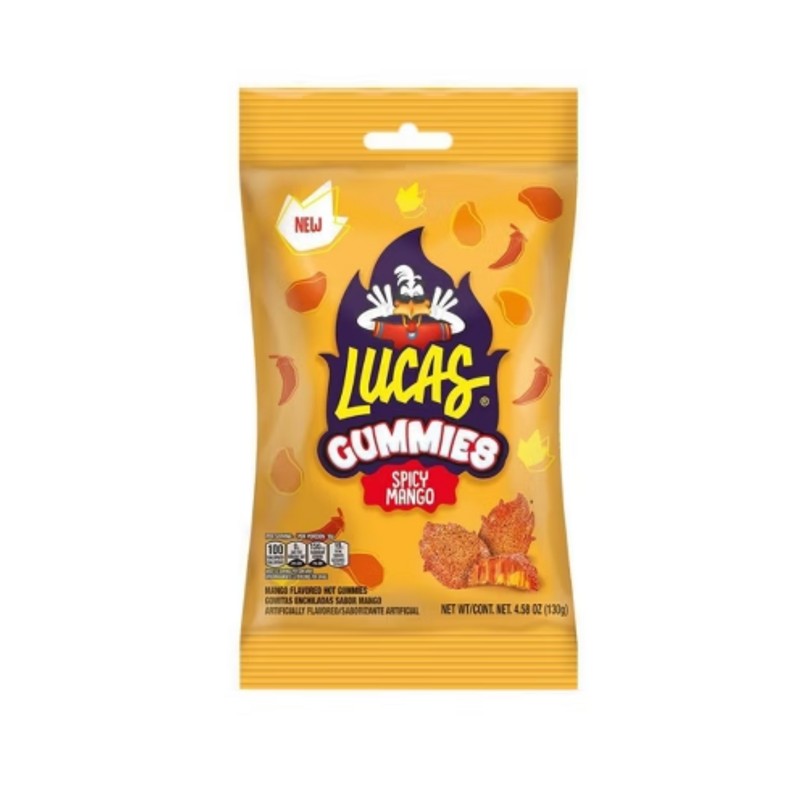Lucas Gummies Mango 12/4.58oz