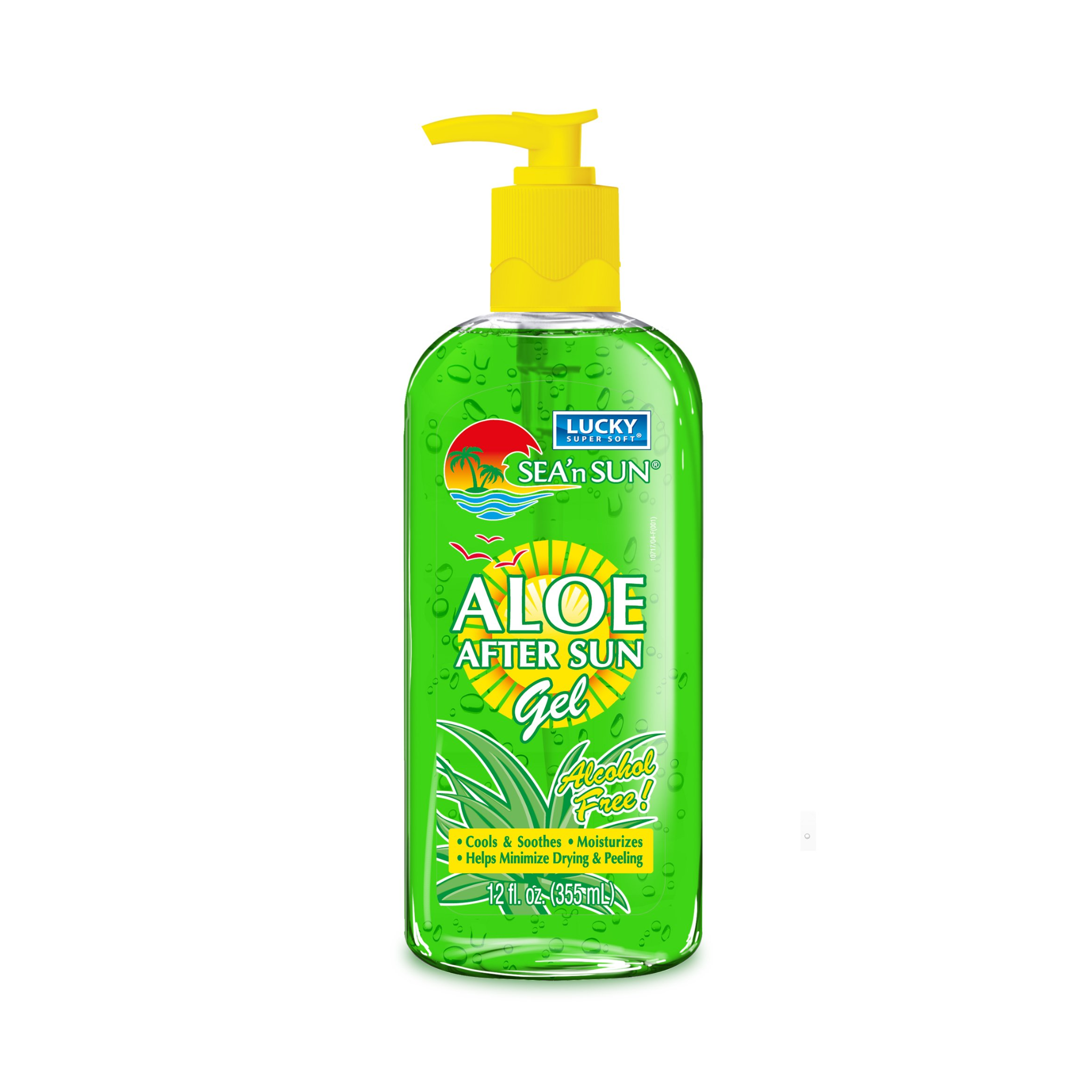 Lucky Aloe After Sun Gel 12/12oz