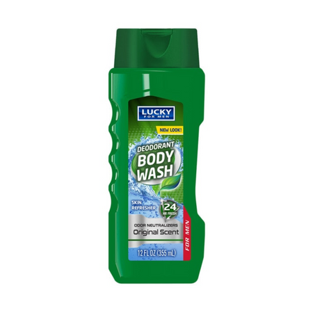 Lucky Body Wash Original 12/12oz