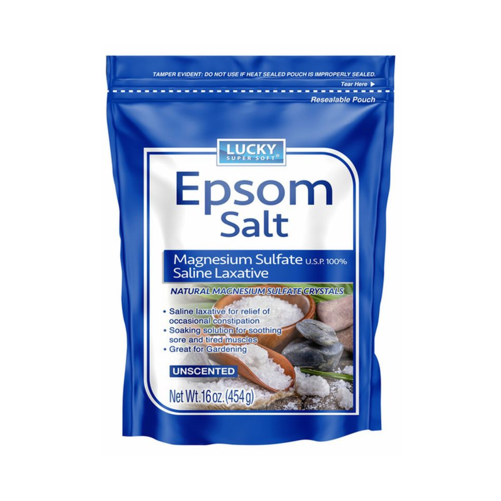 Lucky Epsom Salt Magnesium 12/16oz