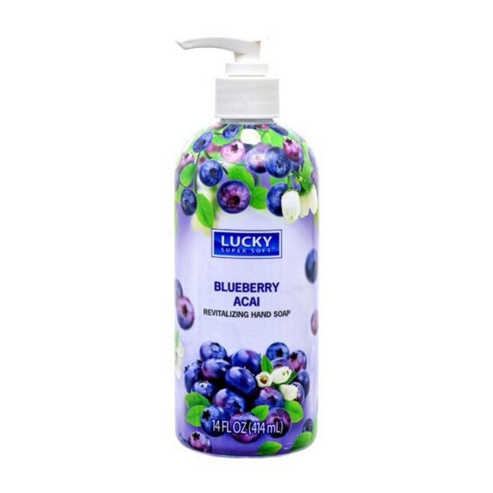 Lucky Soap Blueberry Acai 12/13.5oz