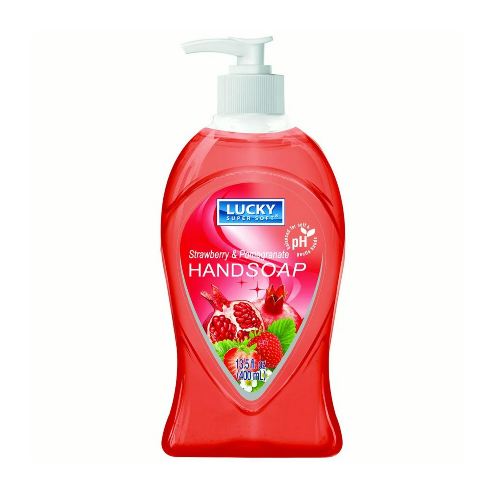 Lucky Hand Soap Strawberry 12/13.5oz