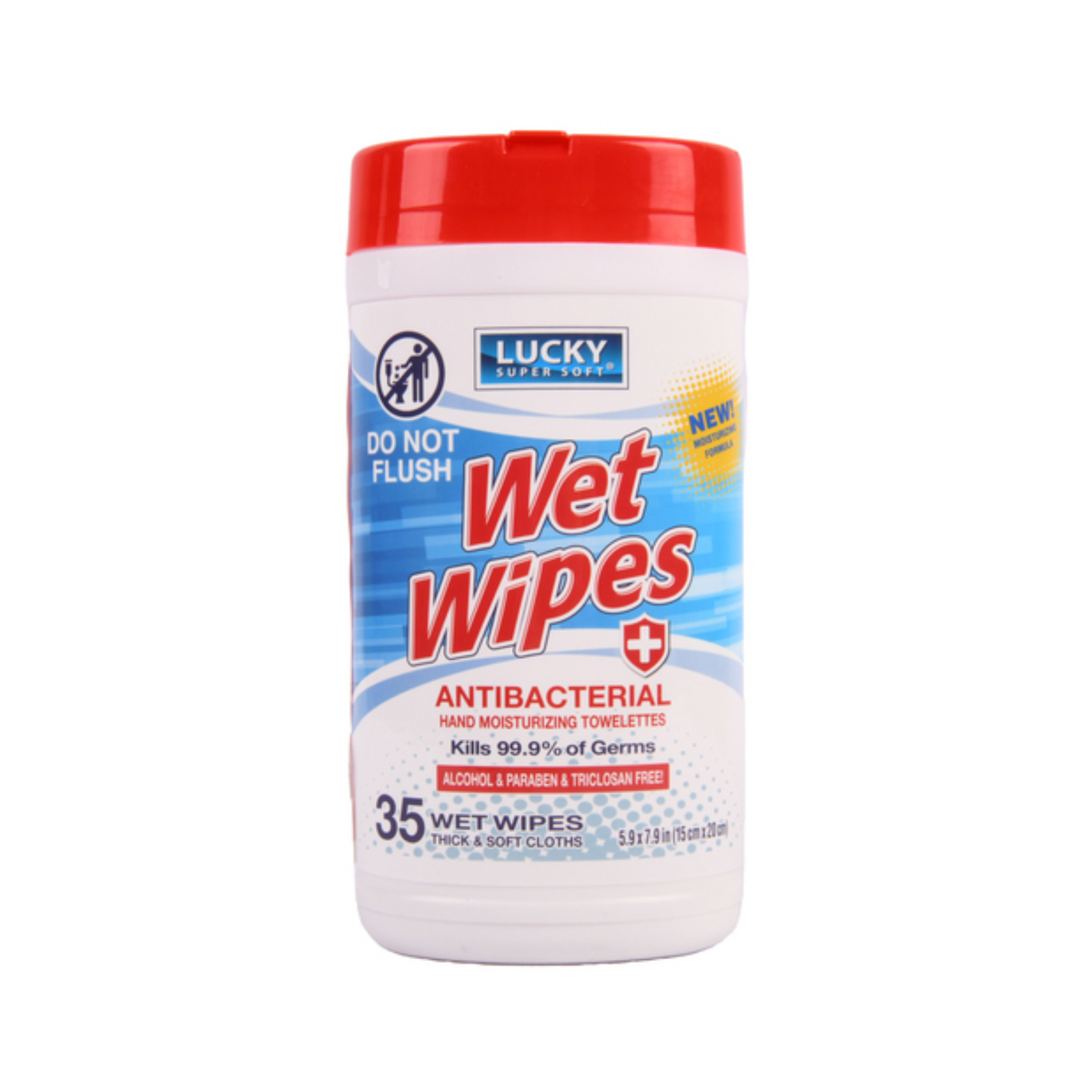 Lucky Wet Wipes 12/35ct