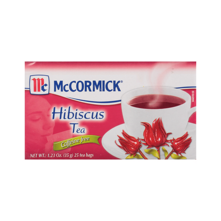 McCormick Hibiscus Tea 6/25ct/1.06oz