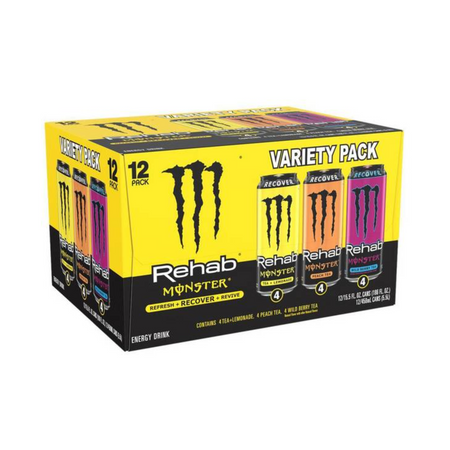 Monster Rehab Variety 12/16oz +0.60CRV