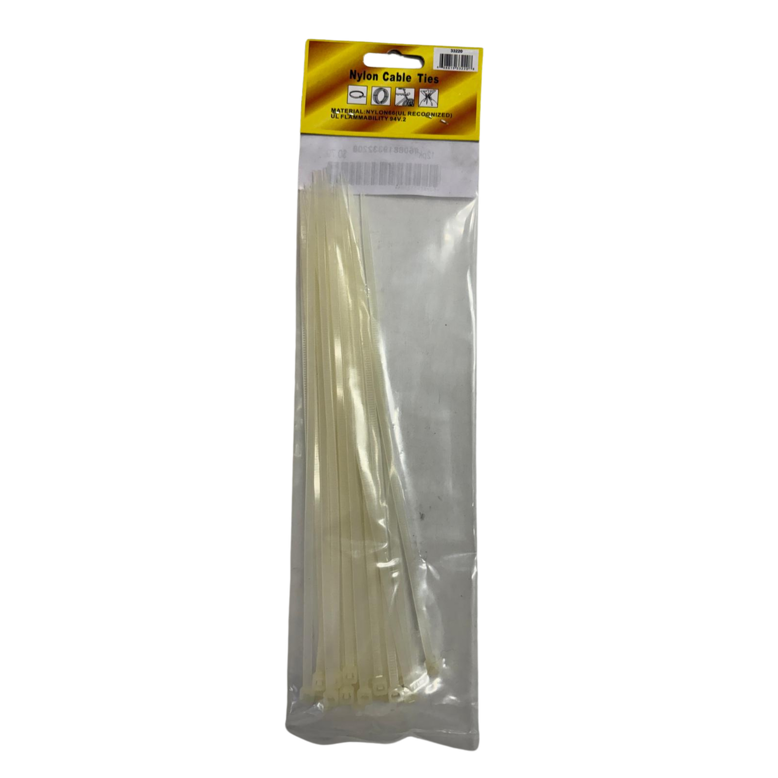 Nylon Cable Tie White 12/240mm