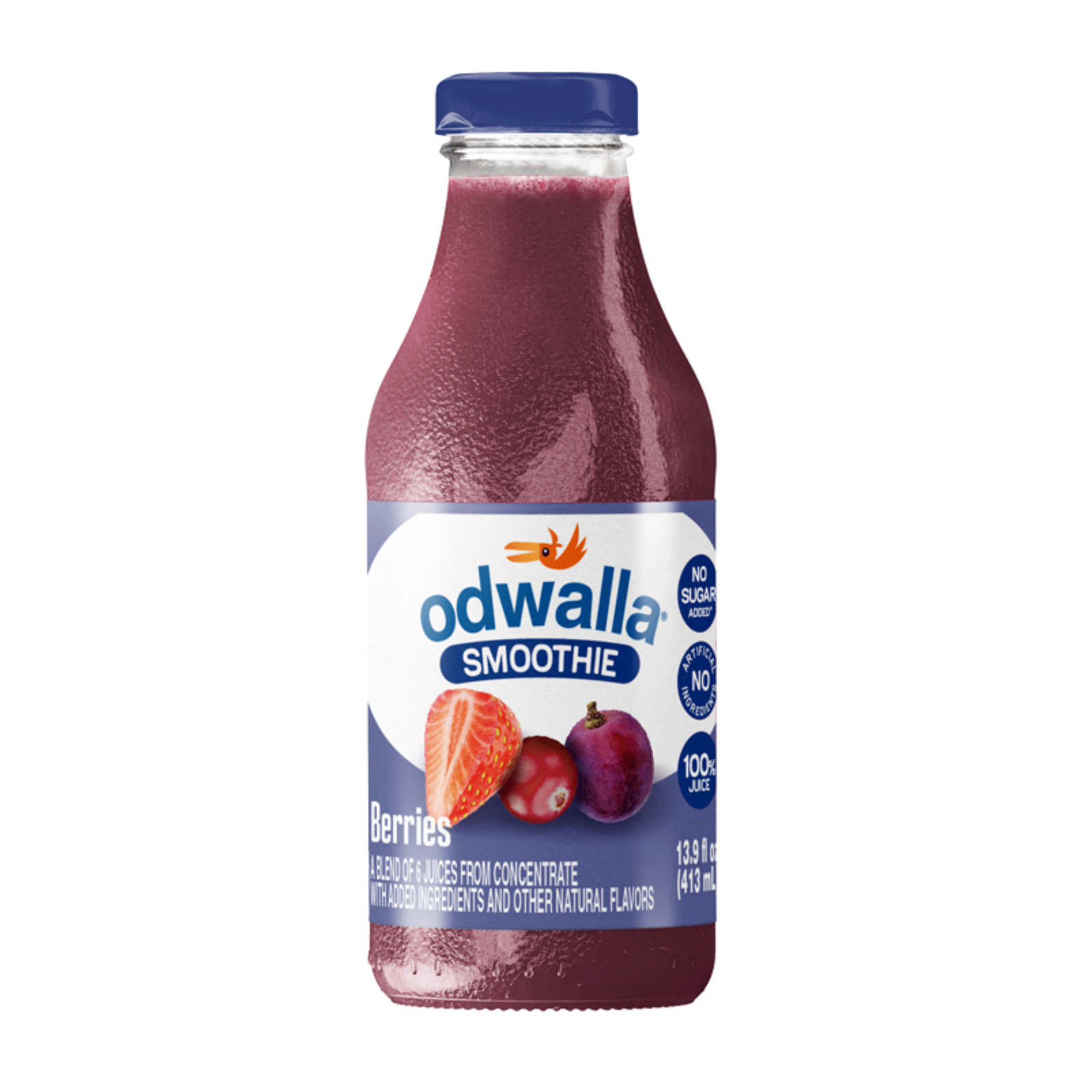 Odwalla Smoothie Berries 12/13.9oz +0.60CRV