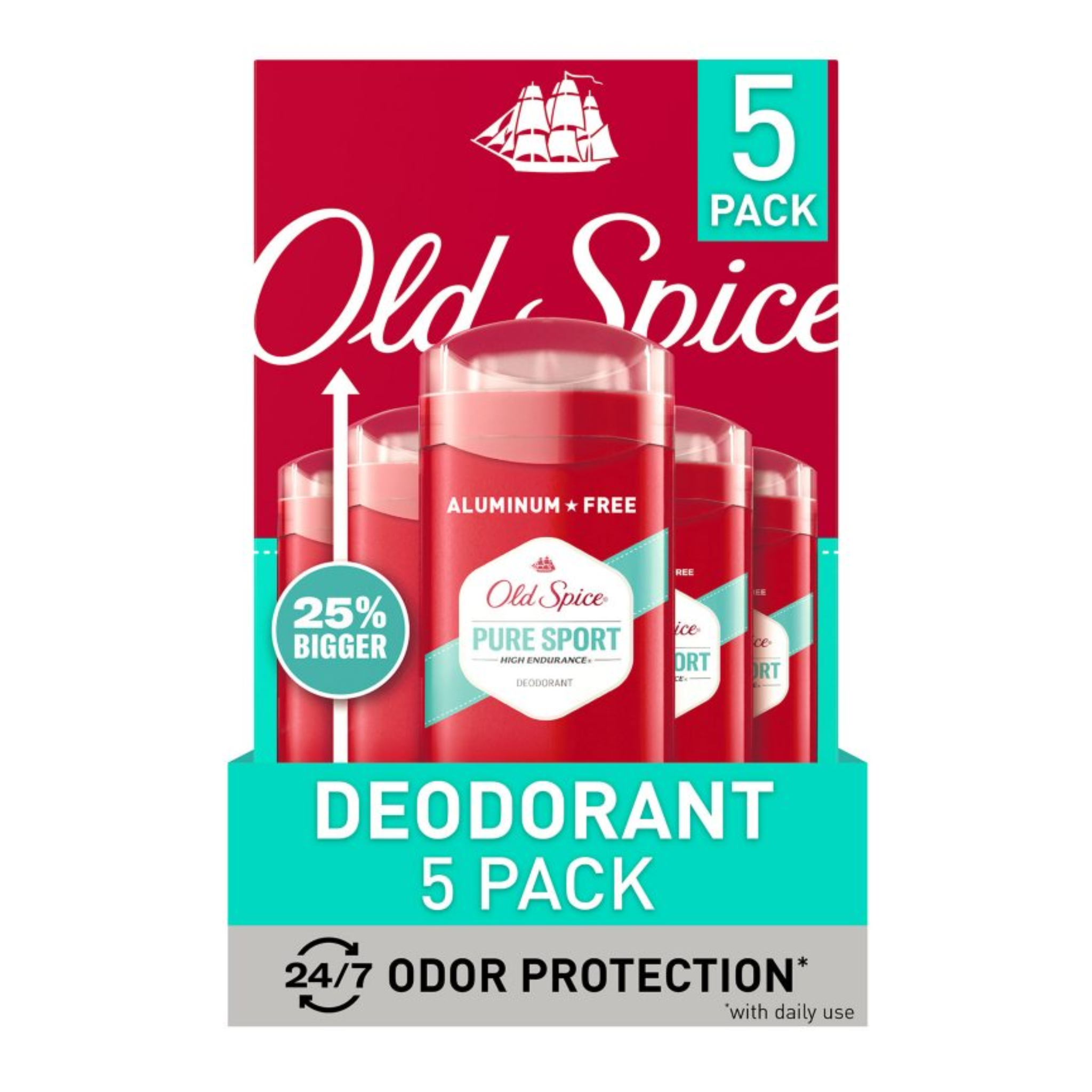 Old Spice Deodorant Pure Sport 5/3oz