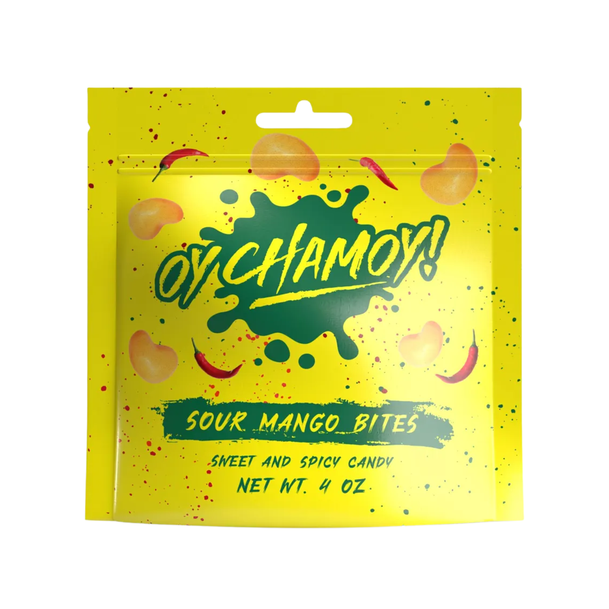 Oy Chamoy Sour Mango Bites 4/4oz