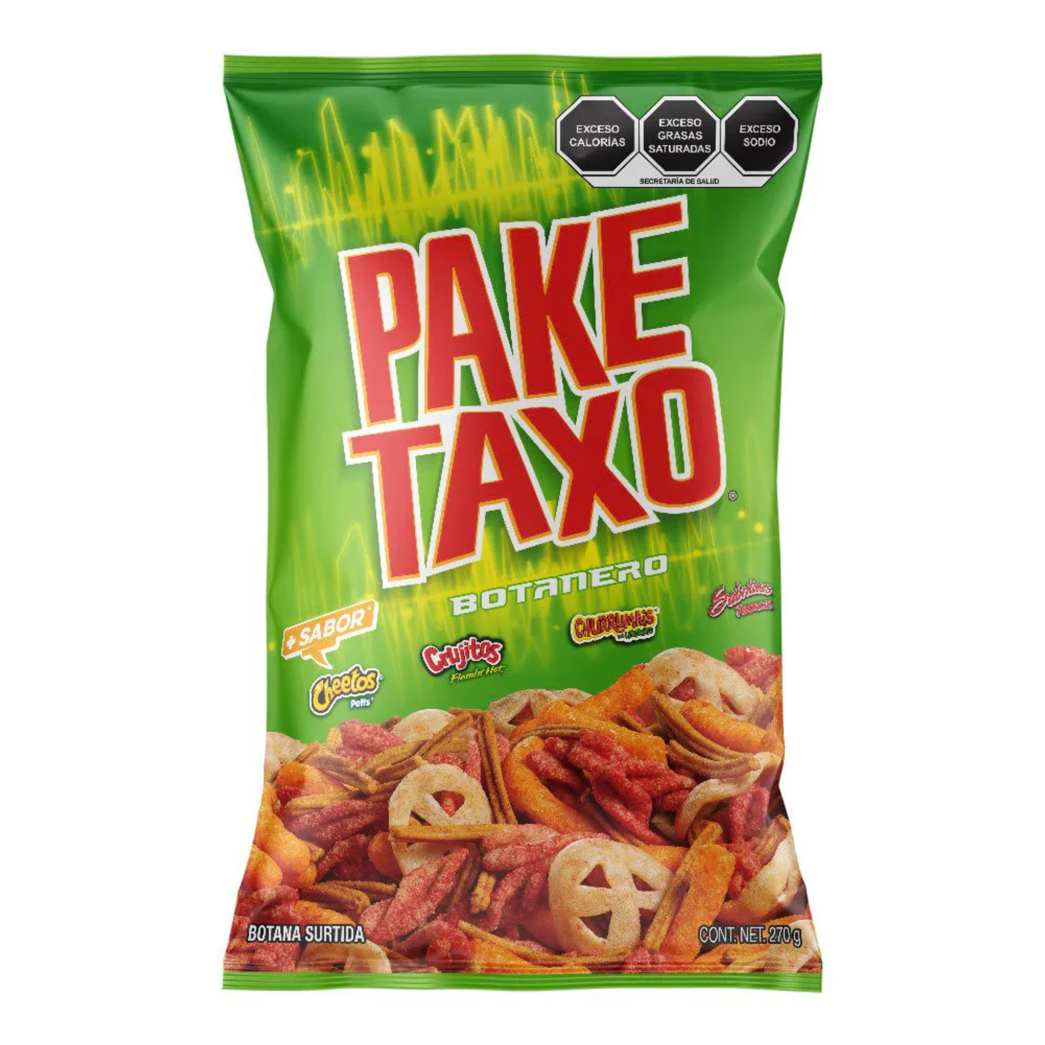 Pake Taxo Botanero 12/255g