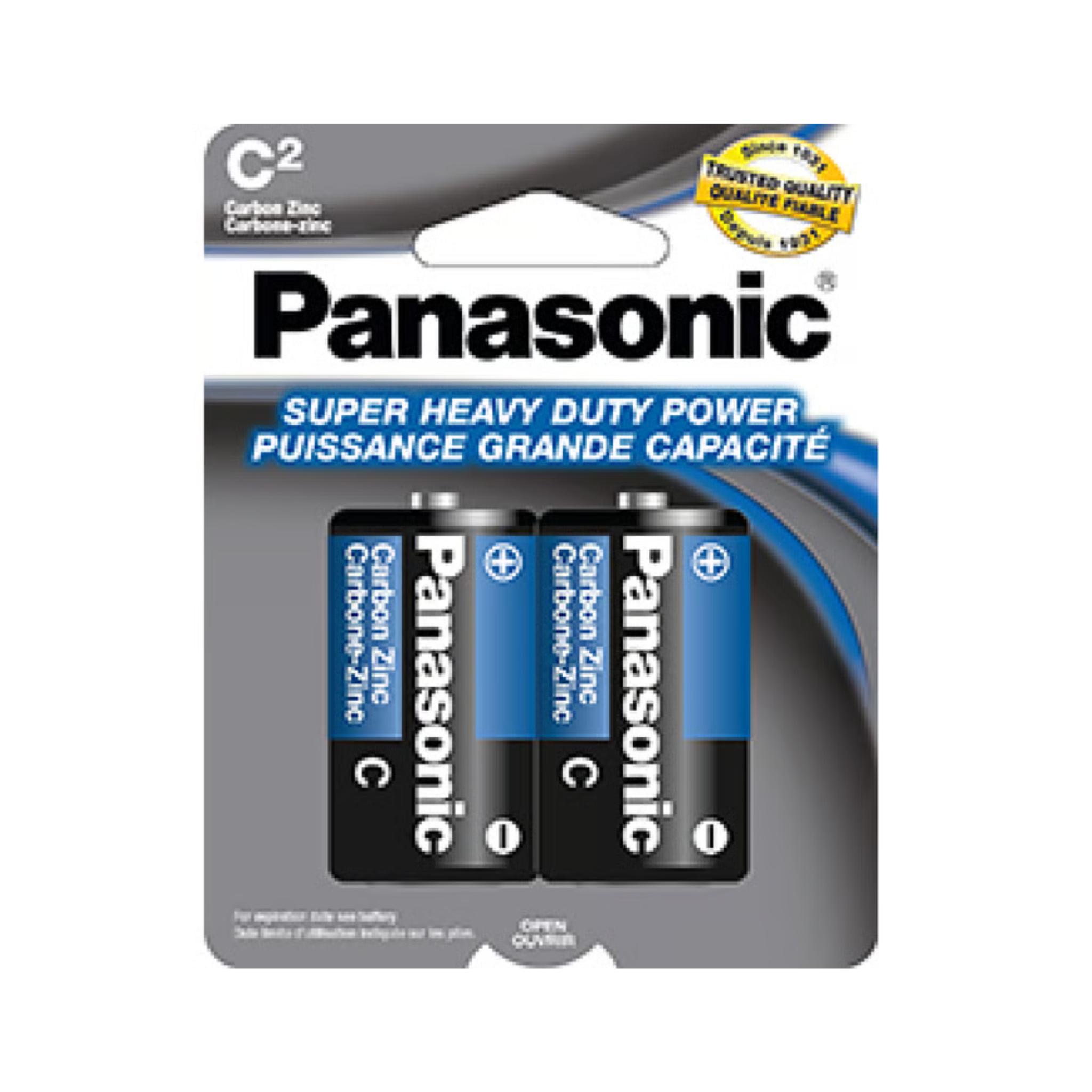 Panasonic Batteries C 12/2ct