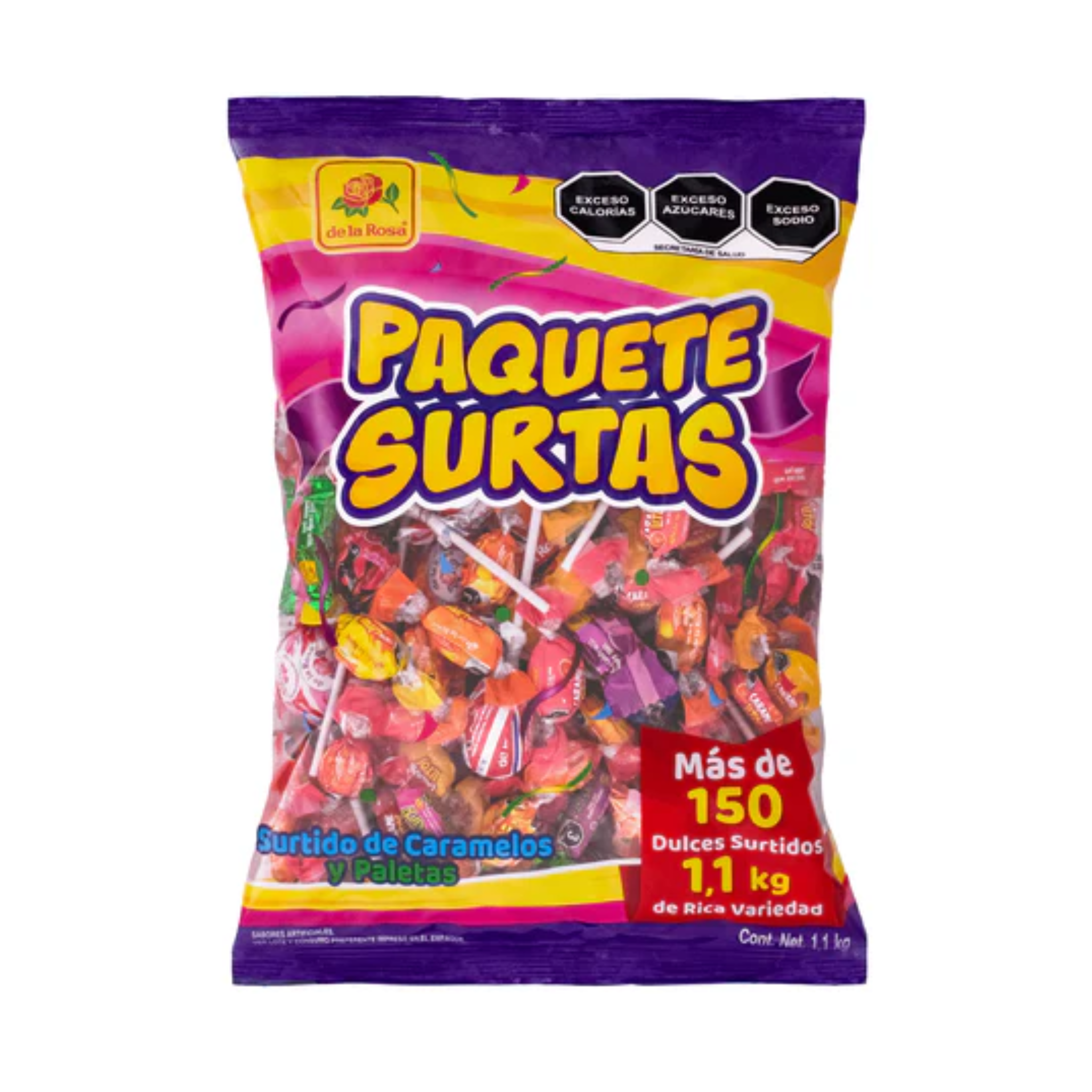 Paquete Surtas Paletas 1.1Kg