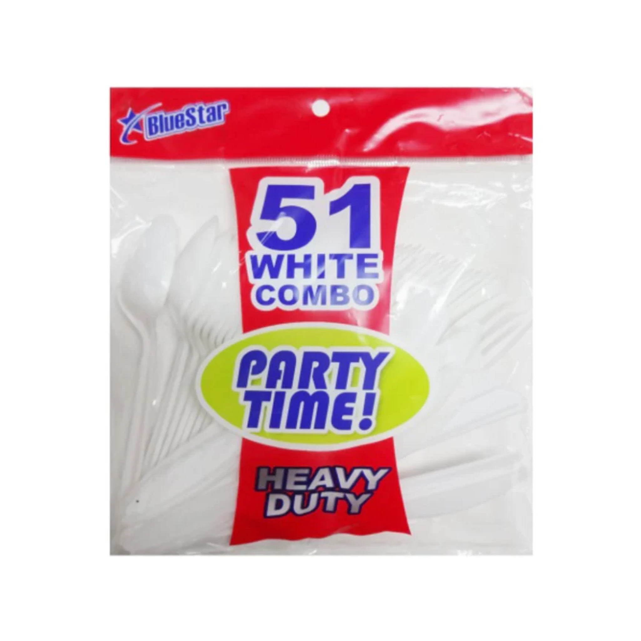 Party Time Clear Spoon 24/51ct