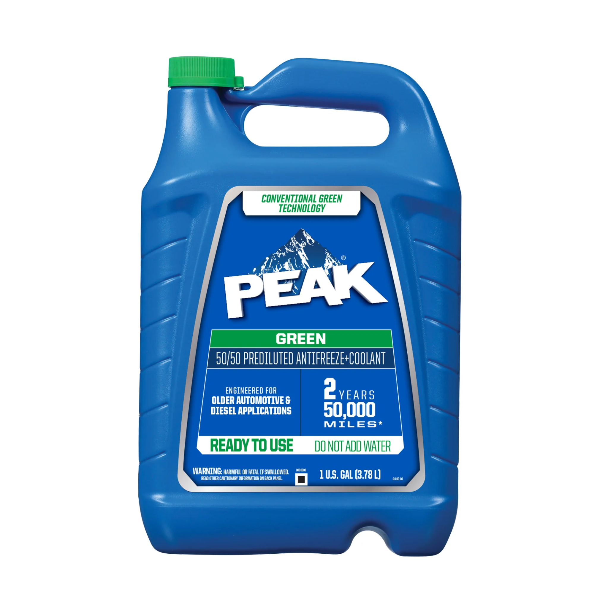 Peak Green Antifreeze 50/50 Mix 6/1 Gal