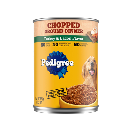 Pedigree Chopped Turkey & Bacon 12/13.2oz