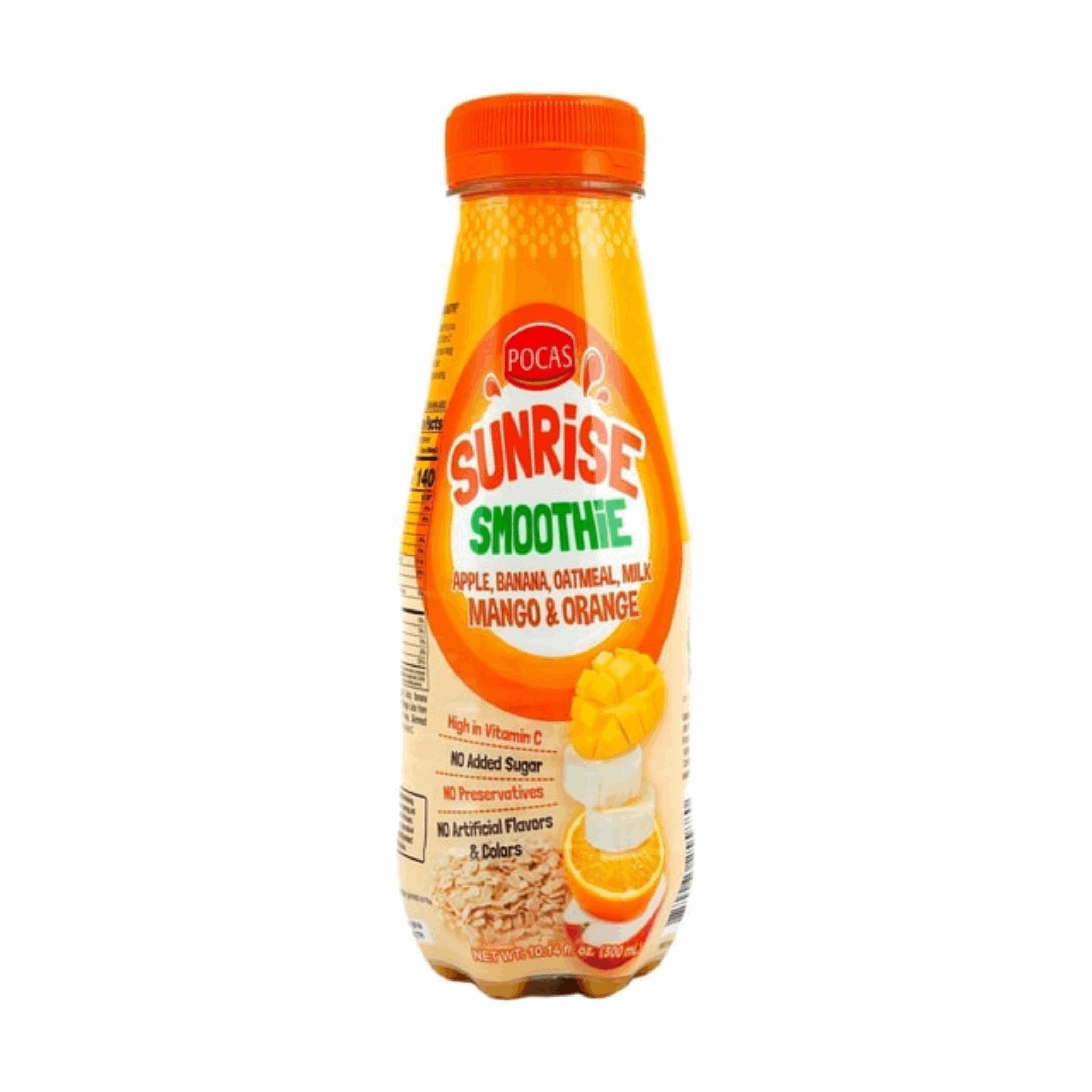 Pocas Sunrise Smoothie Mango & Orange 12/10.14oz