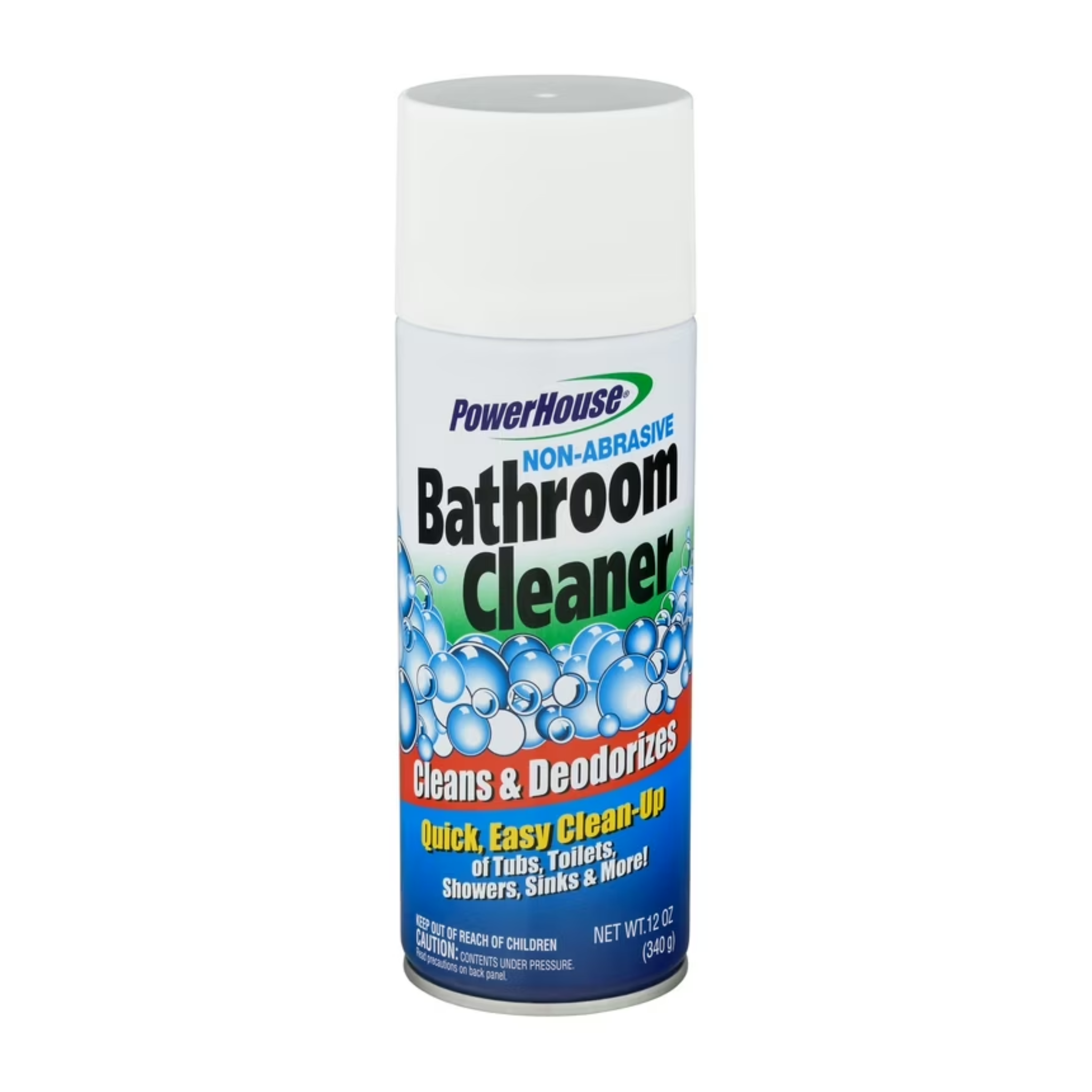 Powerhouse Aerosol Bathroom Cleaner 12/12oz