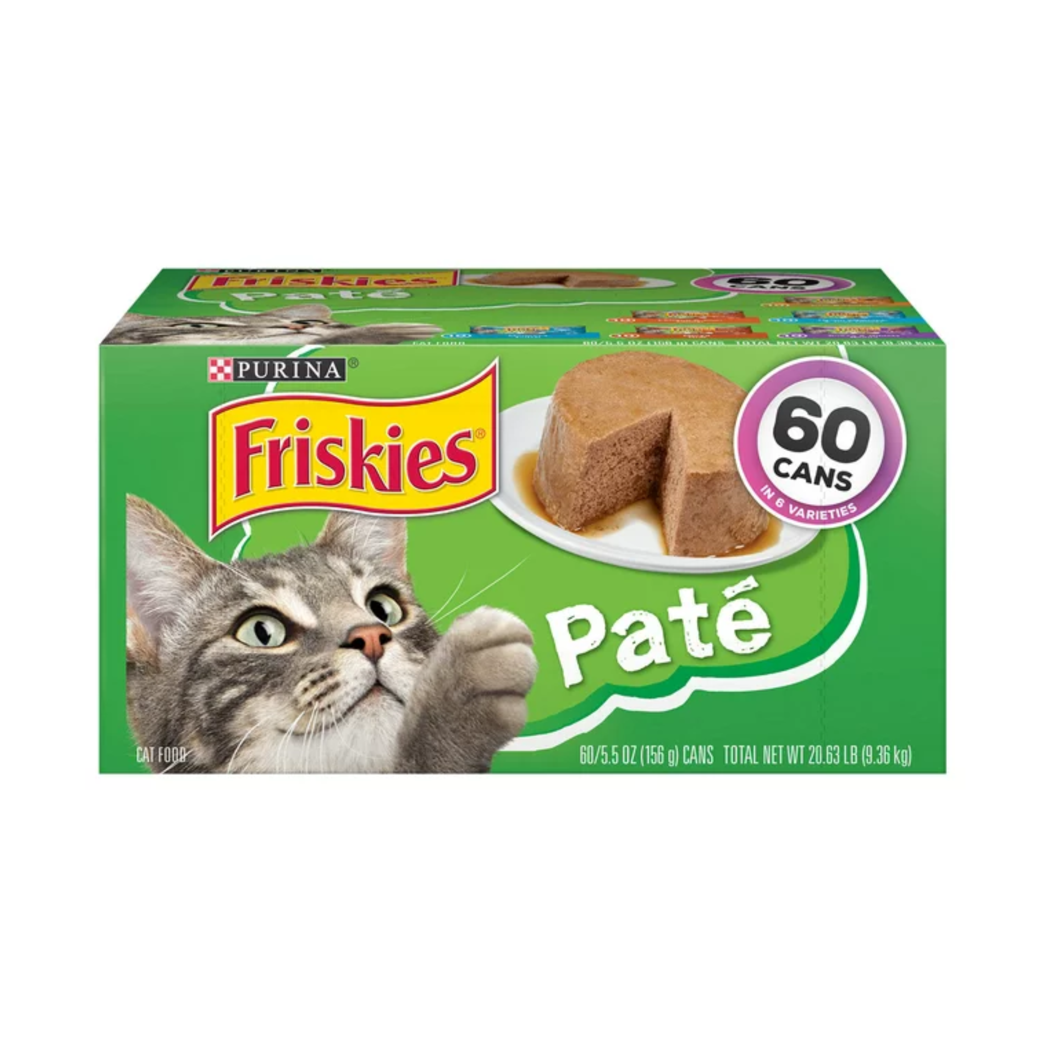 Friskies Cat Food Classic Pate 60ct