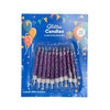 Birthday Glitter Candle 12/10ct
