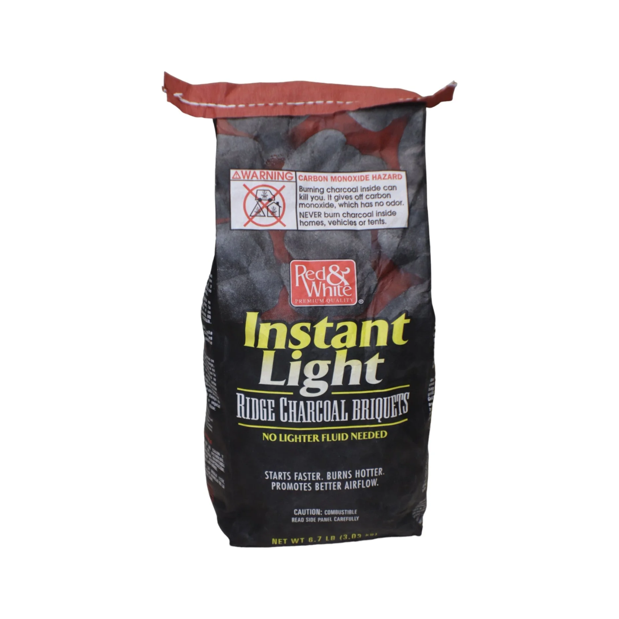 R&W Instant Light Charcoal 6/6.7Lb