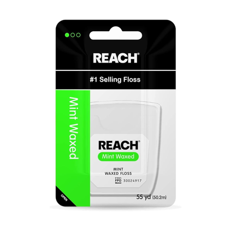 Reach Mint Waxed Floss 12/55yd